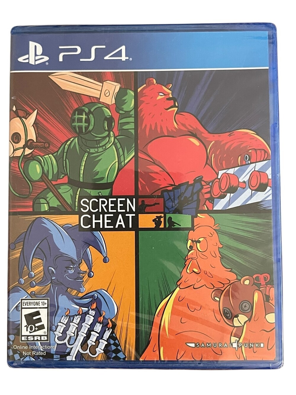 Screencheat PS4 New Limited Run (Sony PlayStation 4). New & Sealed